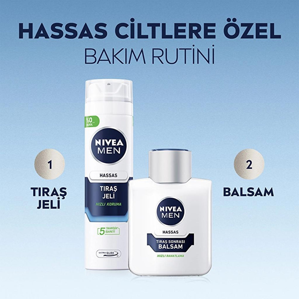 Nivea Men Sensitive Post Shave Balm Soothing Relief 100 ml