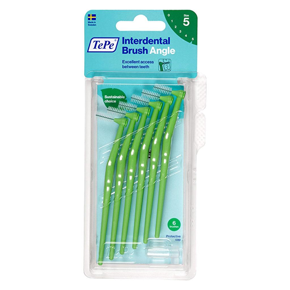 TePe Angle Interdental Brush 0.8 mm Green