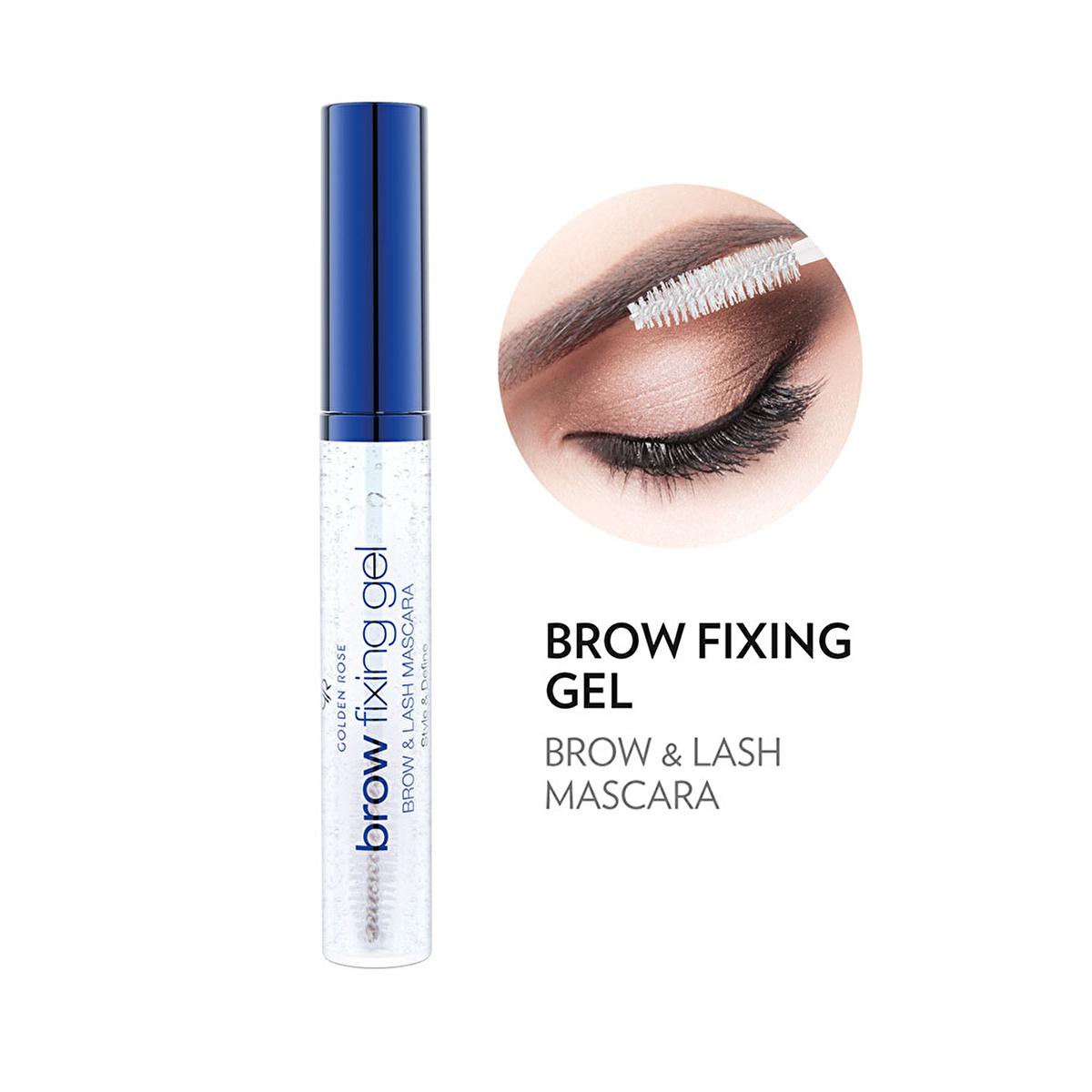 Golden Rose Brow Fixing Gel & Lash Mascara: Vegan Biotin Formula for Natural Definition, Lifting & Nourishment Golden Rose Brow & Lash Mascara: Vegan, Biotin, Natural Definition brow fixing gel, lash mascara, vegan brow mascara, brow and lash gel, biotin brow gel, brow gel, lash gel, vegan mascara, biotin mascara, brow shaping, lash defining, natural brows, defined brows, lifted lashes, healthy brows, healthy lashes, makeup, beauty, cosmetics, vegan beauty, cruelty-free, pro-vitamin B5, amino acids, eye mak