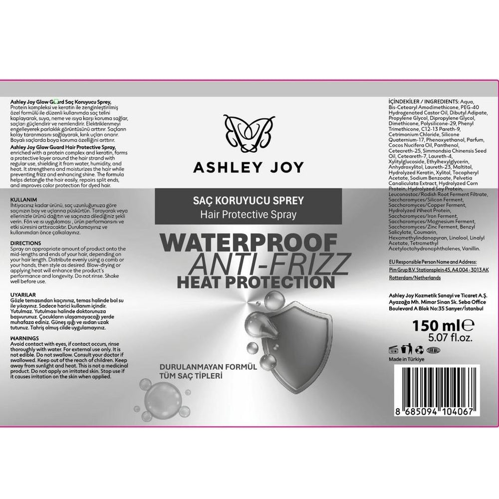 Ashley Joy 7-in-1 Hair Protection Spray for Shine & Softness 150 ml