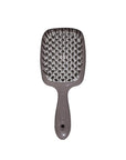 Janeke Superbrush Detangling Hair Brush in Grey & White