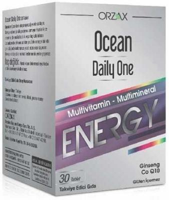 Orzax Ocean Daily One Energy - 30 Tablets | Multivitamin &amp; Mineral - image 8