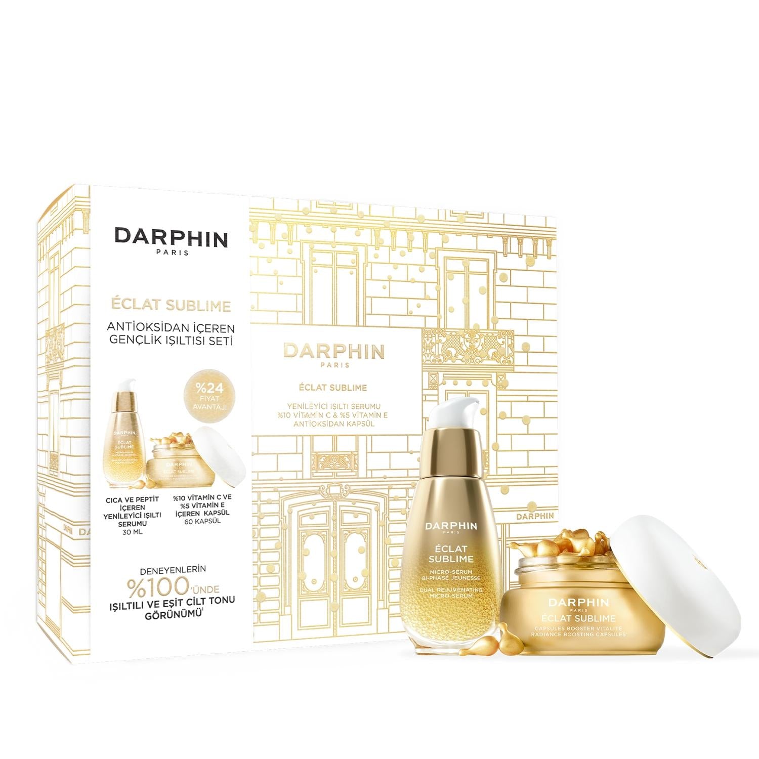 Darphin Eclat Sublime Anti-Aging Skincare Set with Antioxidants - Premium Gift Set for Radiant Youthful Skin Darphin Eclat Sublime Anti-Aging Skincare Set Darphin Eclat Sublime, Anti-aging skincare set, Antioxidant skincare, Premium skincare gift set, Skincare for mature skin, Luxurious skincare, Darphin skincare, Anti-aging skincare products, Skincare routine, Gift sets for her, Premium beauty products