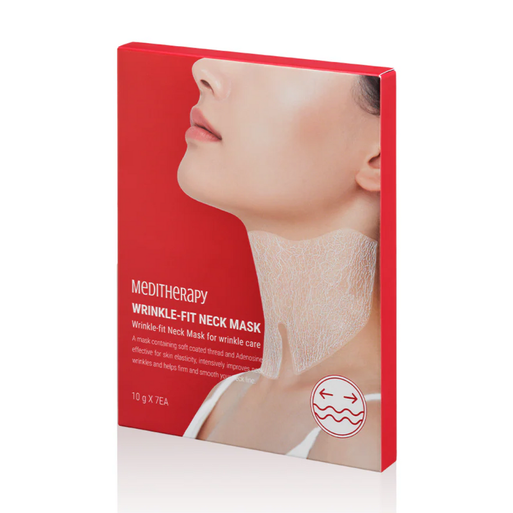 Meditherapy Wrinkle-Fit Neck Mask Smoothing Care 10g x 7
