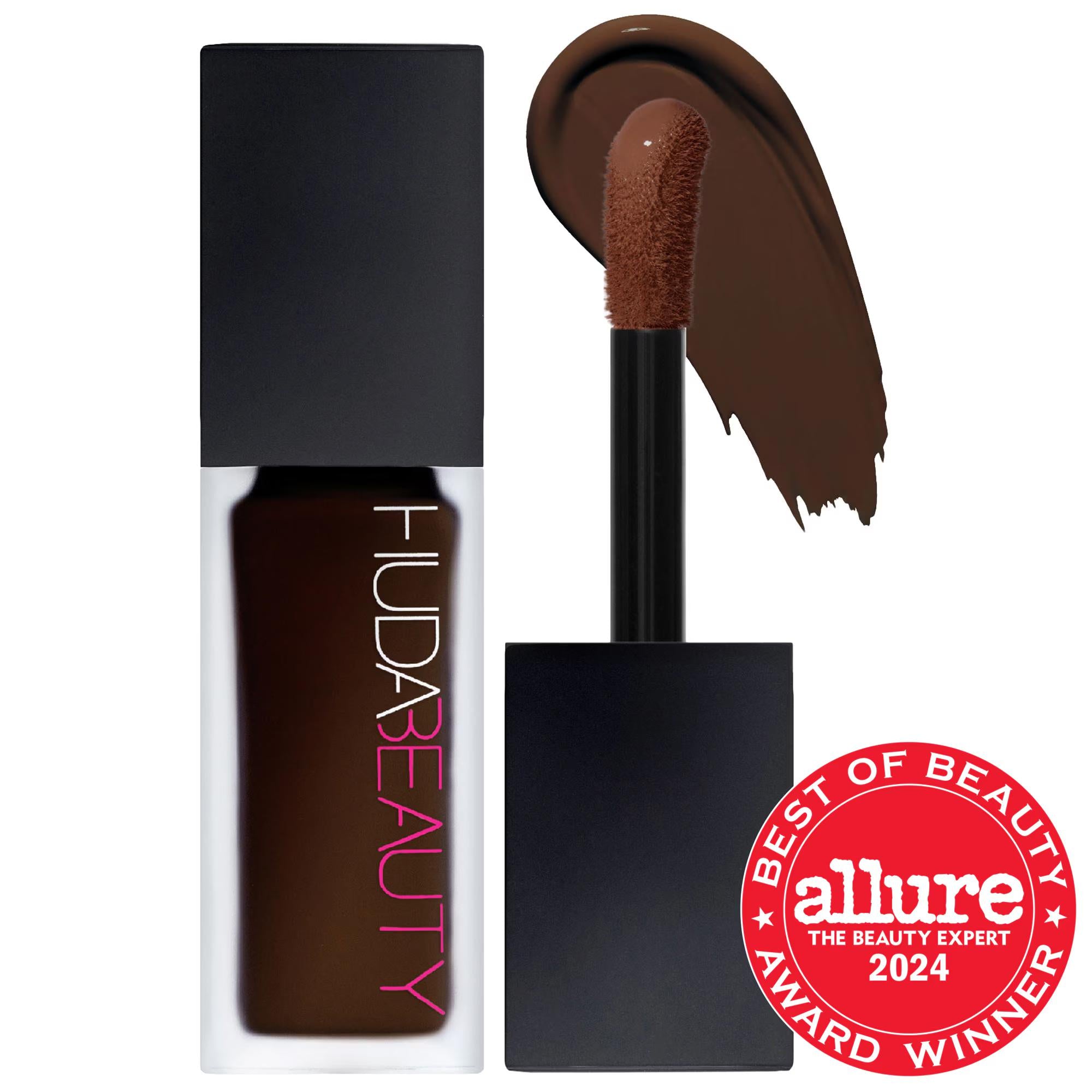 Huda Beauty #FauxFilter Waterproof Matte Concealer: Full Buildable Coverage, Vegan & Cruelty-Free, Long Lasting & Transfer-Proof Huda Beauty Waterproof Matte Concealer | Full Coverage & Vegan waterproof concealer, matte concealer, full coverage concealer, buildable concealer, vegan concealer, cruelty-free concealer, non-comedogenic concealer, long lasting concealer, transfer proof concealer, concealer for oily skin, concealer, makeup, face makeup, under eye concealer, blemishes, dark circles, radiant, matte