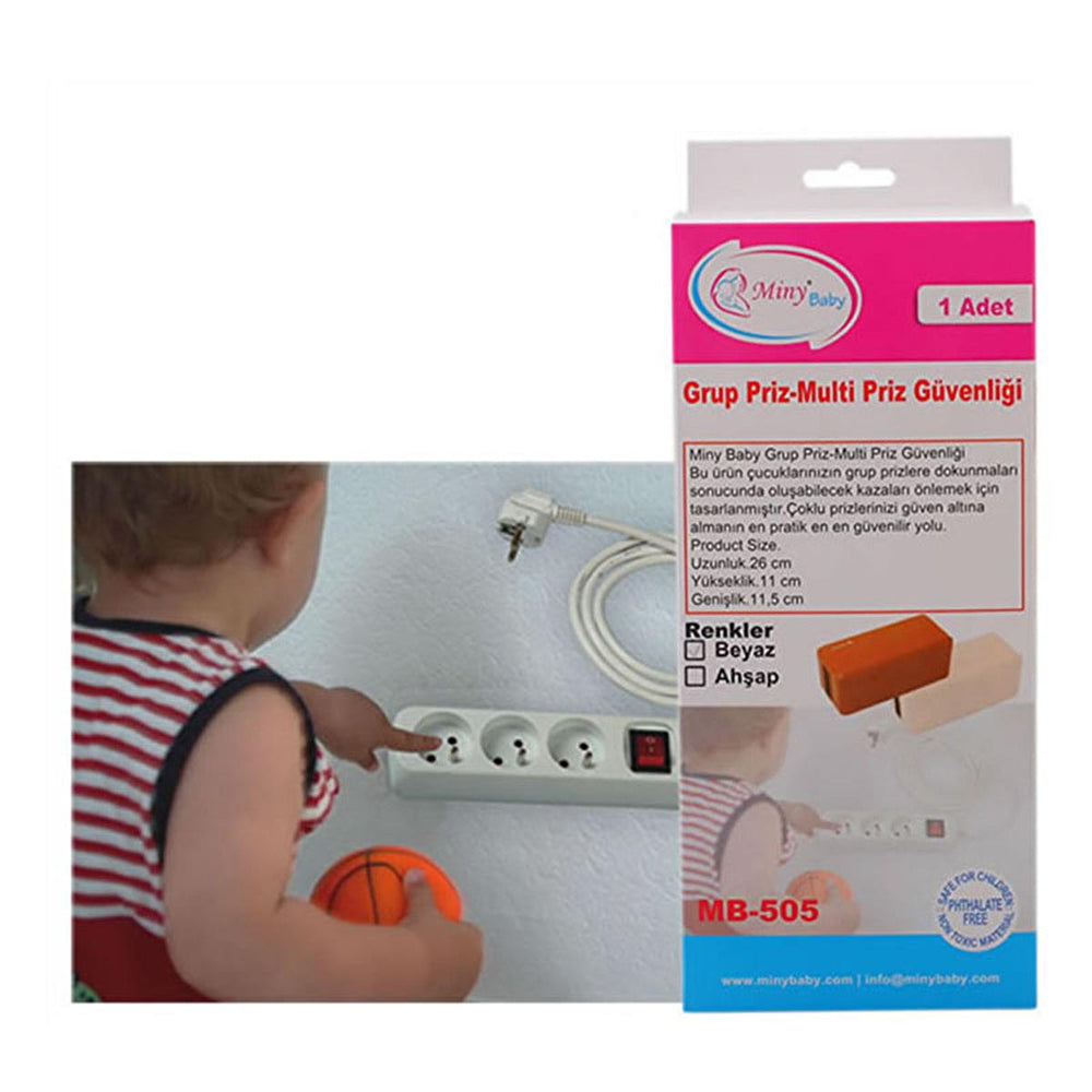 Miny Baby Safety Outlet Cover - Multi Outlet Protection for Child Safety - view 3