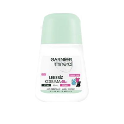 Garnier Mineral Roll-On Deodorant - 48 Hour Protection, Stain-Free, Alcohol-Free, Natural Mineral Formula for Sensitive Skin Garnier Mineral Roll-On Deodorant - 48hr Protection roll-on deodorant, alcohol-free deodorant, mineral deodorant, stain-free deodorant, 48-hour deodorant protection, natural deodorant, sensitive skin deodorant, long-lasting deodorant, Garnier deodorant, personal care, hygiene products