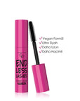 Golden Rose Endless Lashes Mascara - Vegan, Volumizing, Lengthening, Ultra-Black Cosmetic Golden Rose Vegan Mascara for Volume & Length vegan mascara, volumizing mascara, lengthening mascara, ultra-black mascara, cosmetic product, cruelty-free, plant-based beauty, lash enhancement, eye makeup, beauty essentials, Golden Rose, endless lashes