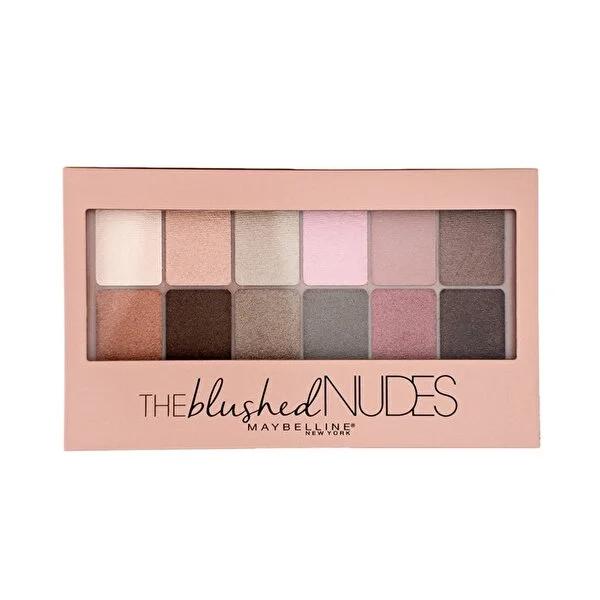 Maybelline New York The Blushed Nudes Eyeshadow Palette - 12 Nude &amp; Pink Shades for Versatile Eye Makeup Maybelline New York The Blushed Nudes Eyeshadow Palette Maybelline New York, The Blushed Nudes, Eyeshadow Palette, Nude Eyeshadows, Pink Eyeshadows, Makeup Palette, Cosmetics, Eye Makeup, Makeup Essentials, Beauty Products, Gift for Her, Makeup Gift Ideas