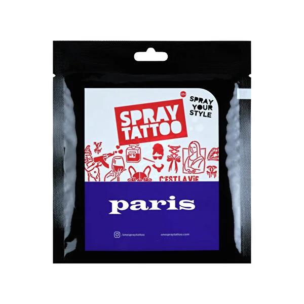 One Spray Tattoo City Pack Paris Temporary Tattoo Templates & Kit - 7 Designs, Organic Spray, Easy Application One Spray Tattoo City Pack Paris - Organic Temporary Tattoo Kit temporary tattoo templates, tattoo kit, organic tattoo spray, city pack tattoo set, Paris-themed tattoos, body art, temporary body art, tattoo designs, easy tattoo application, water-resistant tattoos, long-lasting tattoos, skin-friendly products, organic tattoo products, tattoo accessories