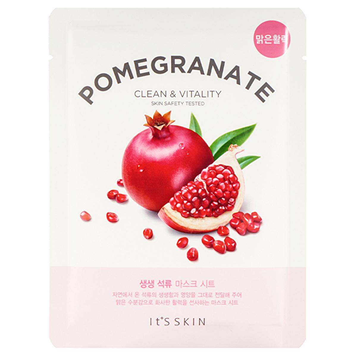 It'S Skin Pomegranate Facial Sheet Mask - Radiant, Hydrating Natural Skincare for Glowing Skin It'S Skin Pomegranate Mask: Radiant Skin & Hydration sheet mask, facial mask, pomegranate mask, nar mask, fresh mask, skin radiance, natural skincare, hydrating mask, anti-aging mask, It'S Skin mask, radiant skin, revitalized skin, hydrating facial, beauty mask, skincare, natural ingredients, pomegranate extract, serum-soaked, glowing skin, even skin tone, gifts for her, spa day, travel skincare, quick facial, ant