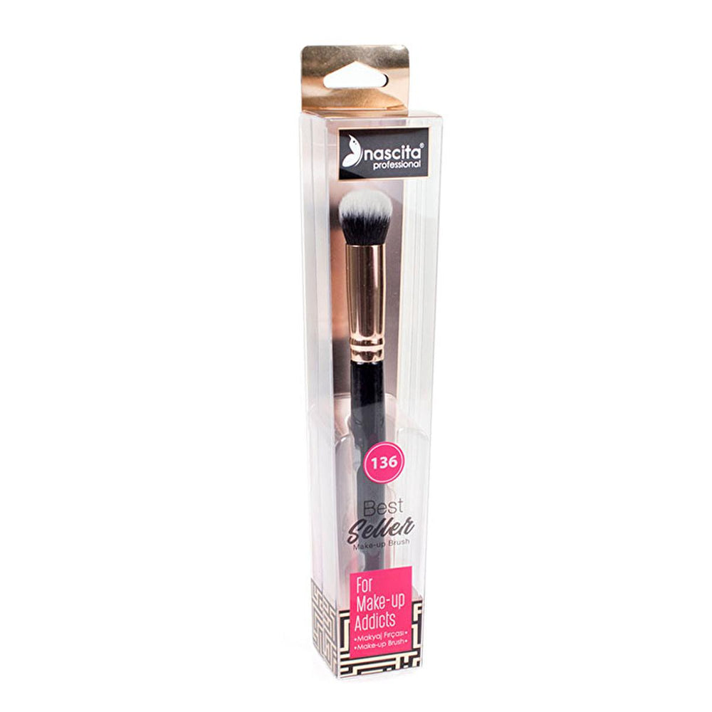 Nascita Profesyonel Concealer Brush - Yuvarlak Kapatıcı Fırçası for Flawless Makeup Application - Concealer