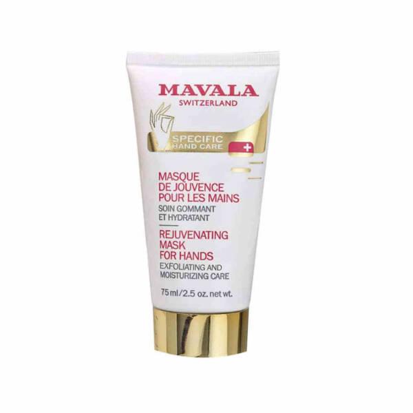 mavala rejuvenating hand mask 75ml, rejuvenating hand mask in packaging, hands applying mavala rejuvenating mask Mavala Rejuvenating Hand Mask - 75ml Mavala Rejuvenating Hand Mask - 75ml mavala, hand-mask, rejuvenating-mask, dry-hands, skincare, hand-care, moisturizing, beauty, ai-generated, 75ml