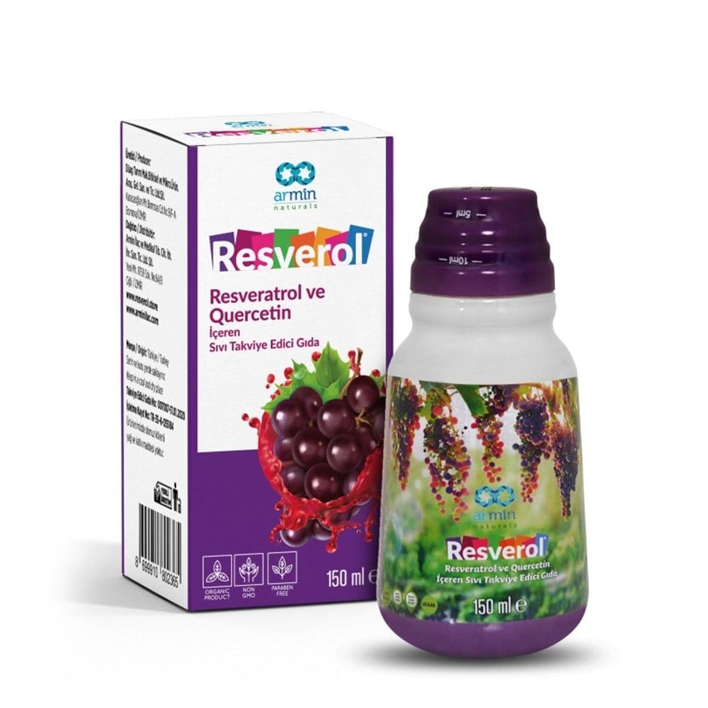Resverol - Resveratrol Supplement with Quercetin & Vitamin C - Liquid Dietary Supplement for Antioxidant Health Support - 150 ml Resverol - Resveratrol & Quercetin Supplement for Antioxidant Support Resveratrol supplement, Quercetin antioxidant, Vitamin C dietary supplement, Liquid dietary supplement, Antioxidant health support, Dietary Supplement, Health and Wellness, Anti-aging benefits, Cardiovascular health support, Natural antioxidant supplements