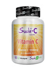 Suda Vitamin C 1000mg - 60 Capsules for Powerful Immune Support | High Potency Ascorbic Acid Supplement - image 2