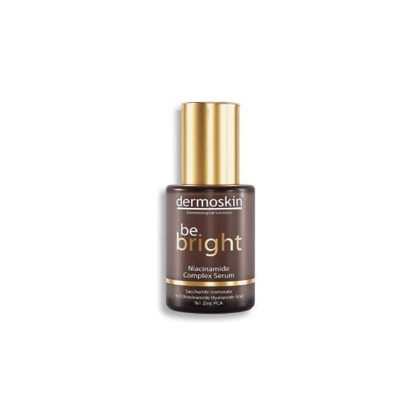 Dermoskin Be Bright Niacinamide Complex Serum - Brightens, Hydrates & Minimizes Pores for Oily Skin Dermoskin Be Bright Niacinamide Serum for Oily Skin Niacinamide Serum, Skincare for oily skin, Pore minimizing serum, Hyperpigmentation treatment, Dermoskin Be Bright Serum, Brightening serum, Hydrating serum, Oily skin solution, Combination skin care, Anti-aging serum, Skincare routine, Dermatologist recommended, Natural skincare, Organic skincare, Serum for face, Face serum benefits