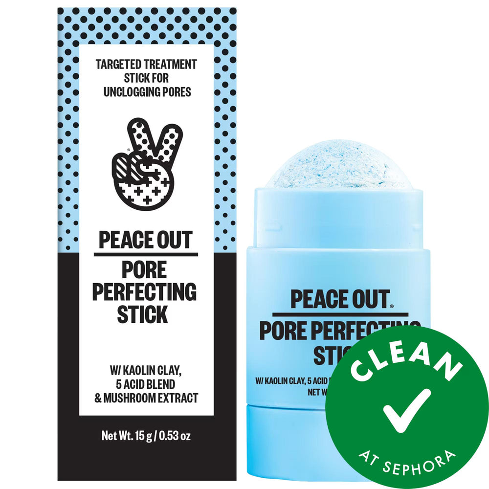 AHA Pore & Blackhead Exfoliator Multitasking Treatment Stick - Vegan, Gluten-Free, Cruelty-Free Exfoliating Stick for Oily Skin AHA Exfoliating Treatment Stick for Oily Skin - Vegan & Cruelty-Free exfoliating treatment stick, vegan skincare, gluten-free skincare, cruelty-free skincare, pore minimizing skincare, oily skin solution, combination skin, uneven texture, clogged pores, multitasking skincare, Kaolin Clay, 5 Acid Blend, Mushroom Extract, gentle exfoliator, ethical skincare, skincare for sensitive sk
