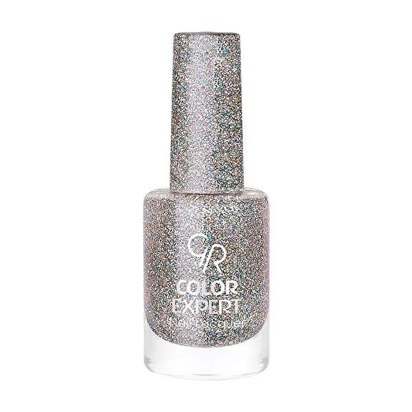 Golden Rose Oje Color Expert Fall &amp; Winter Glitter 401 Nail Polish - Easy Application, Single Coat, Trendy Glitter Finish Golden Rose Glitter Nail Polish 401 - Easy Application Glitter Nail Polish, Fall &amp; Winter Nail Colors, Easy Application Nail Polish, Single Coat Nail Polish, Nail Color 401, Golden Rose Oje Color Expert, Trendy Nail Colors, Seasonal Nail Art, Nail Polish, Cosmetics, Beauty Products, Golden Rose, Color Expert Series, Glitter Finish, Wide Brush, Professional Nail Color