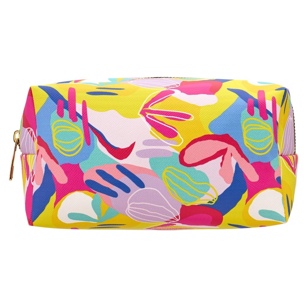 Eklips Large Colorful Makeup Bag for Travel &amp; Storage