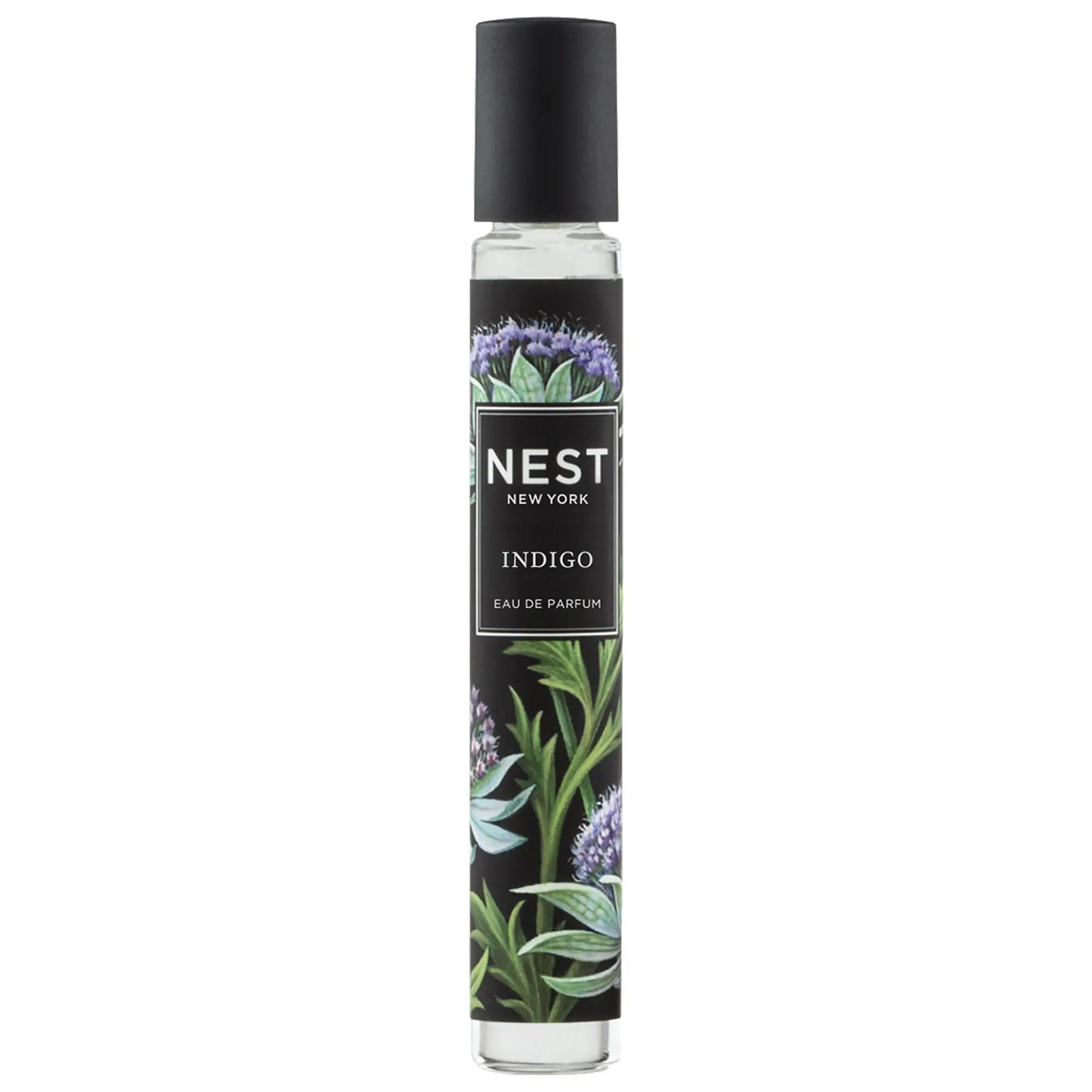 NEST New York Indigo Eau de Parfum Travel Spray - Luxury Vegan Perfume with Long-Lasting Scent NEST New York Indigo Eau de Parfum - Luxury Vegan Perfume Eau de Parfum, Travel Spray, Vegan Perfume, Luxury Fragrance, Portable Perfume, Fragrance for Women, Travel Size Perfume, Unique Fragrance, Sophisticated Scent, Long-Lasting Fragrance, Vegan Fragrance, Luxury Perfume, Perfume for Travel, Compact Perfume