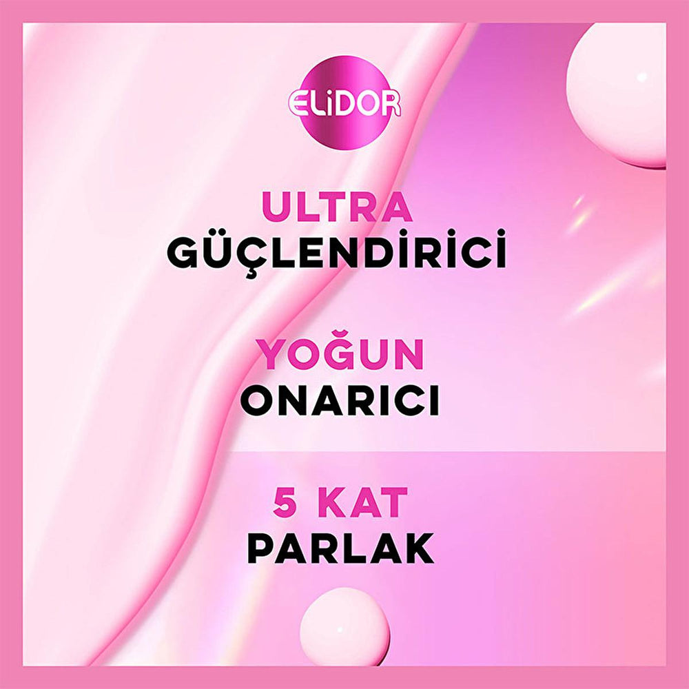 Elidor Ultra Işıltı 100 Hair Care Cream - Intense Shine & Nourishment for Damaged Hair - view 6