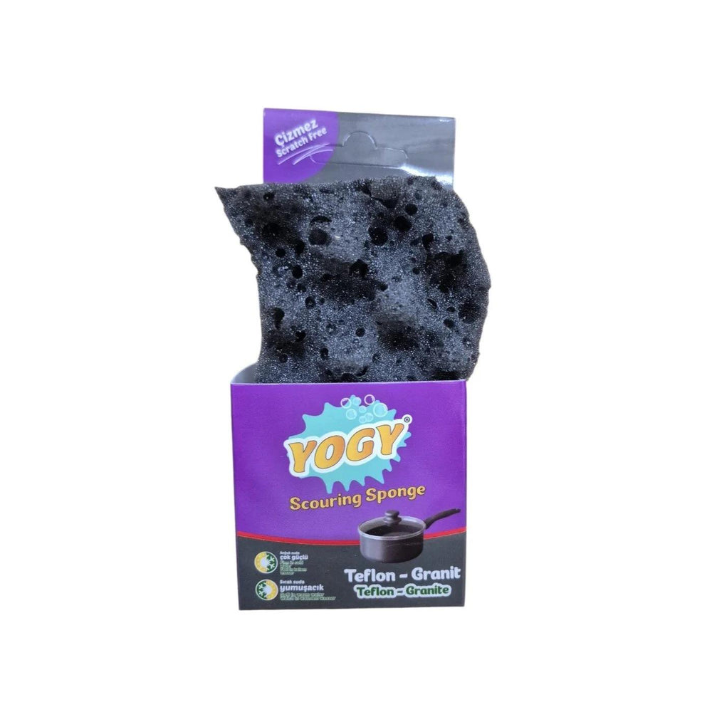 Yogy Teflon Sponge Scrubber 1 Pc - Non-Stick Cookware Cleaner