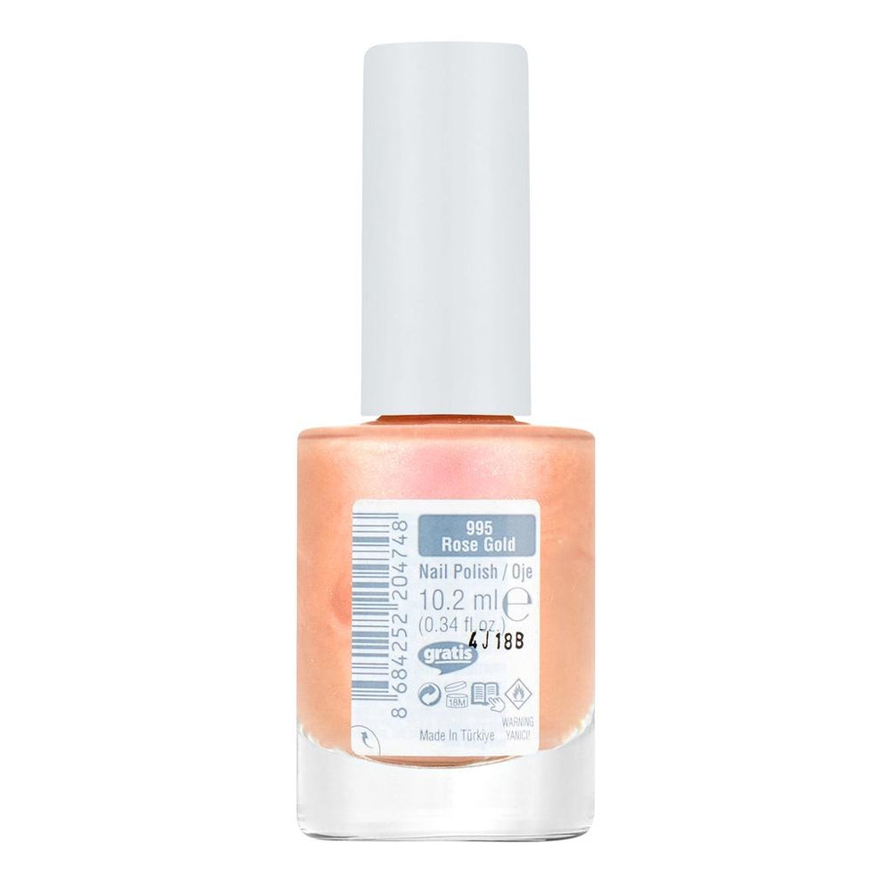 Beaulis Paint It Nail Polish in 995 Rose Gold 8ml