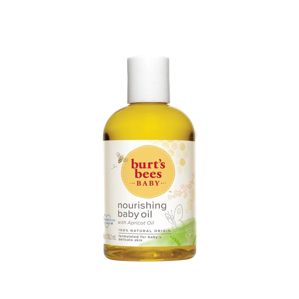 Burt's Bees Baby Bee Nourishing Baby Oil - Natural, Gentle, and Nourishing for Baby's Skin, 3.99 fl oz Burt's Bees Baby Oil - Natural & Gentle Skincare Burt's Bees Baby Oil, Nourishing Baby Oil, Baby Skincare, Natural Baby Products, Organic Baby Care, Gentle Baby Skincare, Baby Care, Natural Skincare, Baby Products, Skincare for Babies, Baby Essentials, New Mom Essentials, Baby Gift Ideas