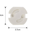 Miny Baby Electrical Outlet Safety Cover - Automatic Shut-Off, Child Safety Outlet Cover, Pack of 6 Miny Baby Outlet Safety Cover - Automatic Shut-Off electrical outlet safety cover, child safety outlet cover, automatic outlet safety cover, baby safety outlet protector, electrical safety device, child safety, home safety, accident prevention, baby safety products, outlet covers, safety covers, Miny Baby
