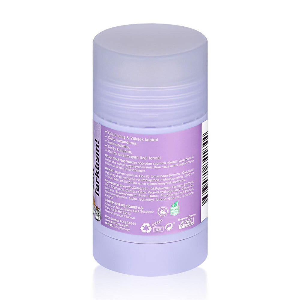 Mixup Hair Stick Wax 35g - Strong Hold, Texture & Definition for Dry or Damp Hair - view 2