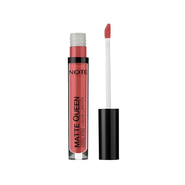 Note Matte Queen Lipstick - 05 Summer Charm: Long-Lasting, Highly Pigmented Matte Liquid Lipstick for Vibrant Lips Note Matte Queen Lipstick: Long Lasting Liquid Lip Color Matte lipstick, Long lasting lipstick, Liquid lipstick, Highly pigmented lipstick, Note Matte Queen Lipstick, Summer Charm lipstick, Matte liquid lip color, Long wear lip makeup, Lipstick, Lip color, Makeup, Cosmetics, Beauty, Long-lasting makeup, Matte finish, Pigmented, Vibrant lips, Women's makeup, Lip stain