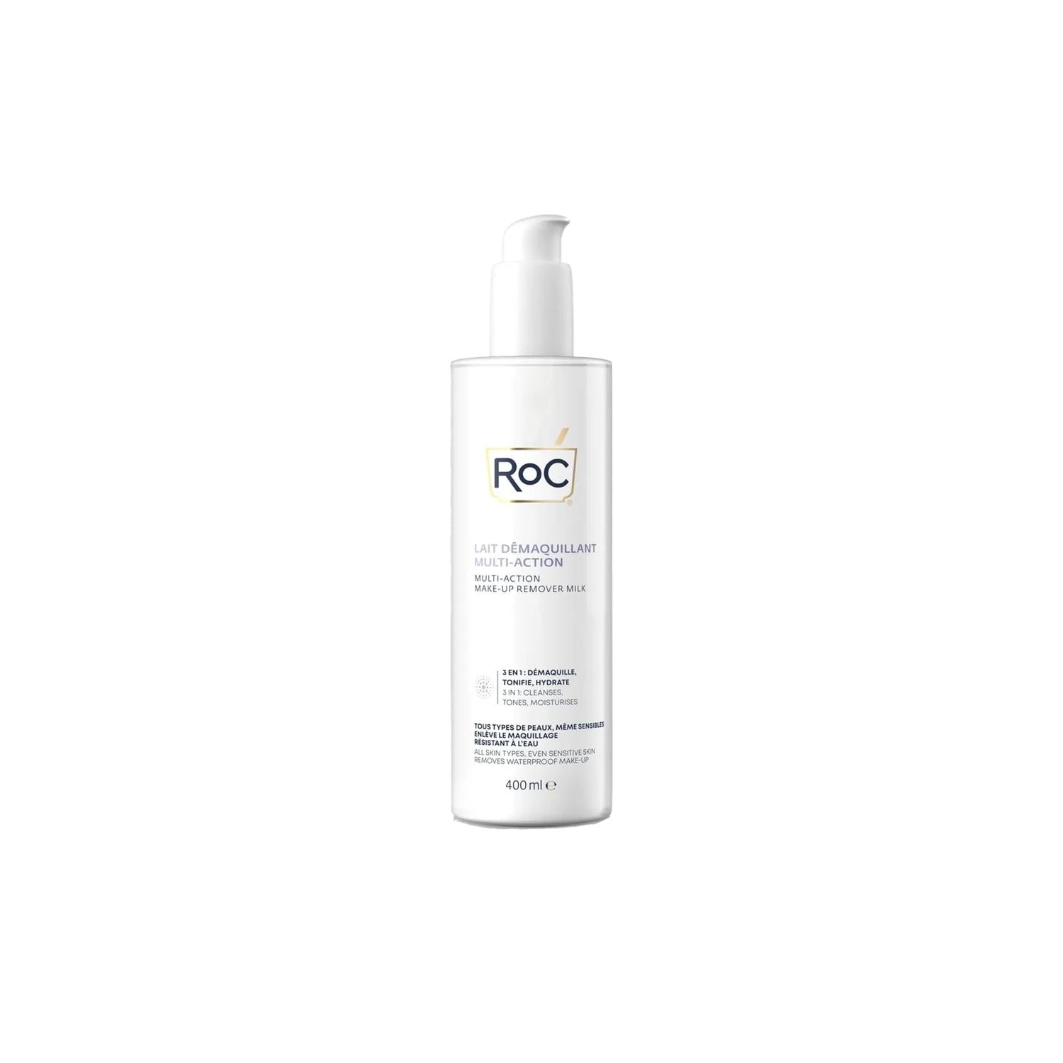 RoC 3-in-1 Cleansing Milk &amp; Makeup Remover 400 ml
