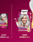 Palette Deluxe U71 Elmas Grisi Hair Dye - Long-Lasting Gray Hair Color with Nourishing Properties - view 3