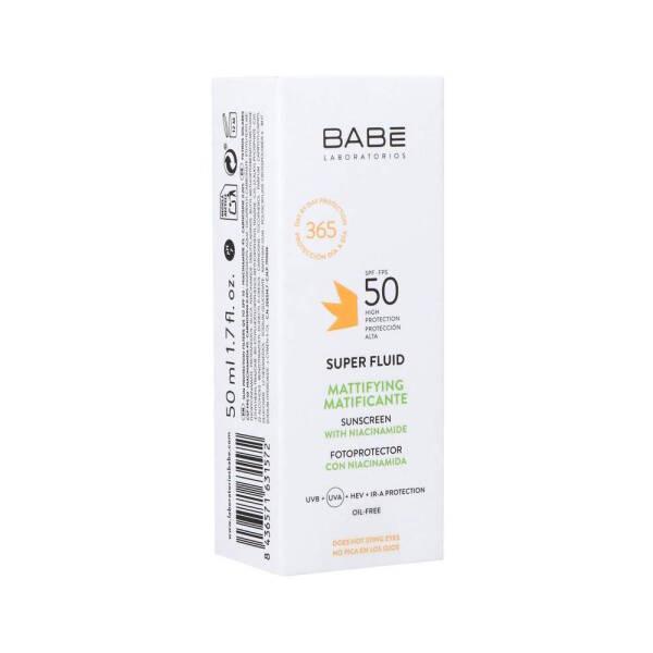 babe super fluid mattifying sunscreen bottle, babe sunscreen application on face Babe Super Fluid Mattifying Sunscreen SPF50 | 50ml Babe Super Fluid Sunscreen SPF50 | Mattifying Formula babe, sunscreen, spf50, mattifying, skincare, oil-control, lightweight, non-comedogenic, face-protection, ai-generated