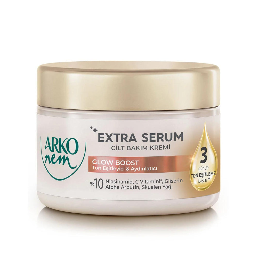 Arkonem Brightening Face and Body Cream for Daily Use, 300 ml Large Size Jar