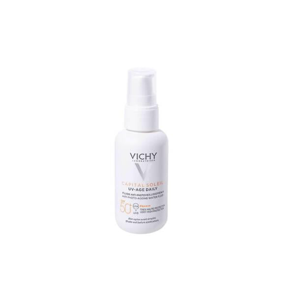 Vichy Capital Soleil UV-Age Daily SPF50+ Anti-Photoaging Sunscreen for Daily UV Protection - 40ml - Sunscreen
