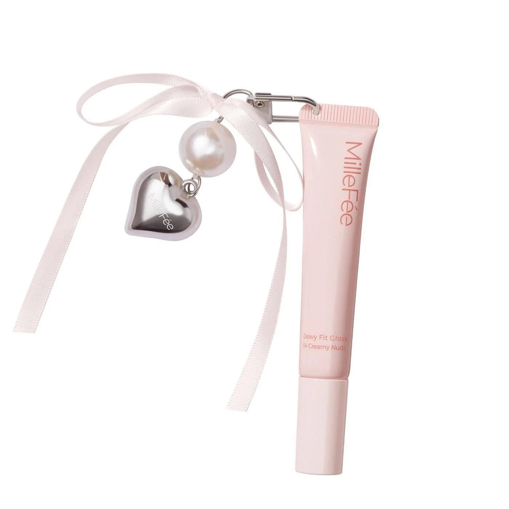 Millefee Dewy Fit Gloss 04 Creamy Nude High-Shine Lip Color 1 pc