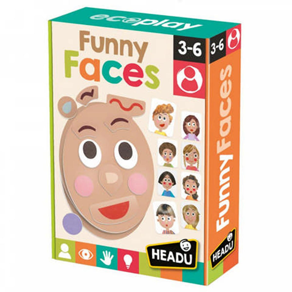 Headu Educational Toy - Funny Faces Game for Kids (3-6 Years) - Creative Play, Imaginative Learning - view 2