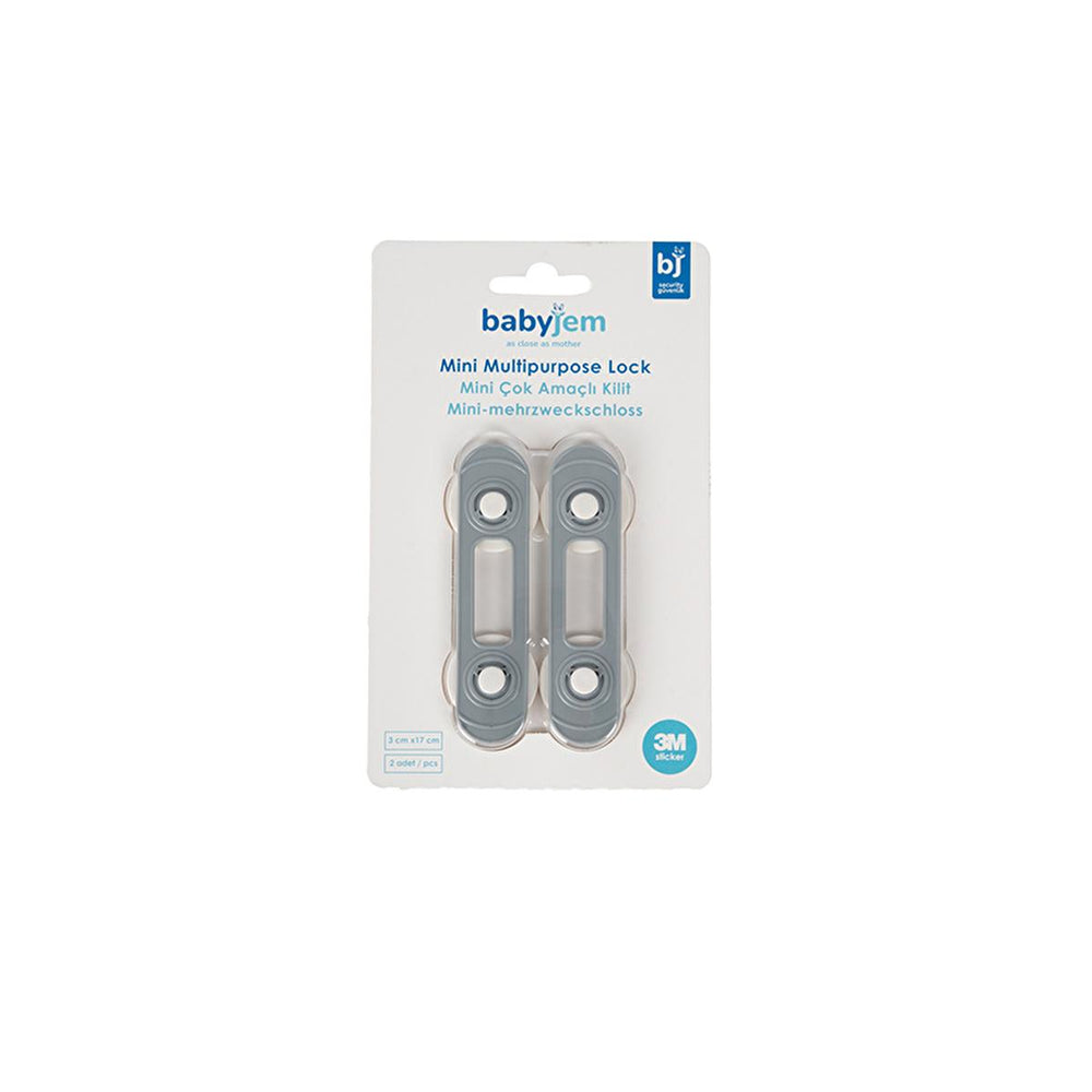 Babyjem Multi-Purpose Safety Lock - Easy Installation Childproofing Solution for Cabinets & Drawers - view 4
