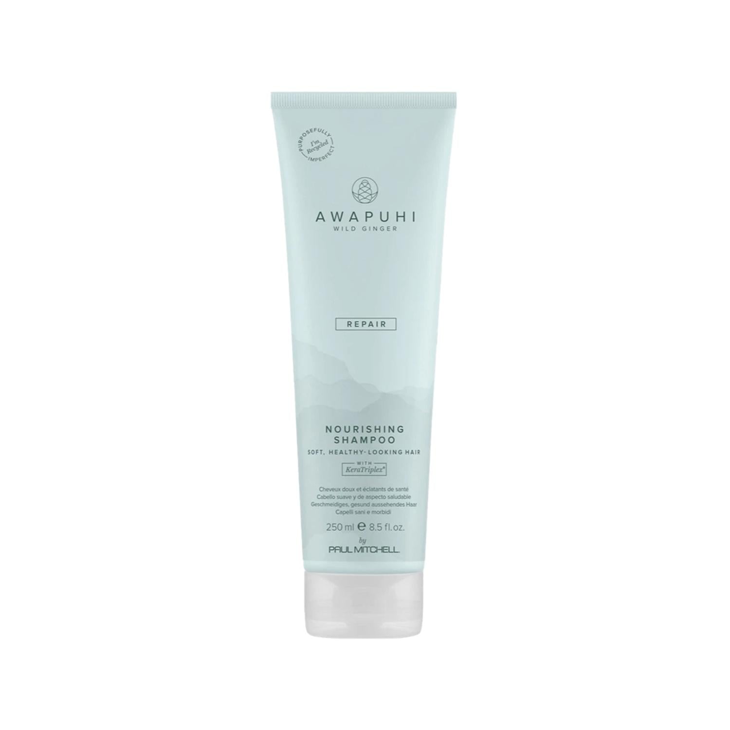 Paul Mitchell Awapuhi Wild Ginger Repair Nourishing Shampoo - 250ml Sulfate-Free Hair Repair Paul Mitchell Awapuhi Wild Ginger Repair Shampoo 250ml nourishing shampoo, Paul Mitchell Awapuhi, Wild Ginger Repair Shampoo, besleyici şampuan, 250 ml shampoo, hair repair products, sulfate-free shampoo, natural hair care, Awapuhi extract, Wild Ginger extract, hair nourishment, damaged hair repair, dry hair care
