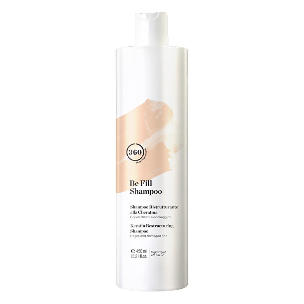 360 Hair Professional Keratin Shampoo - Revitalizing & Strengthening for Damaged, Brittle Hair - Heat Protection, 15.22 fl oz 360 Hair Professional Keratin Shampoo - Repair Damaged Hair Hair Professional Shampoo, Keratin Shampoo, Shampoo for damaged hair, Hair restructuring shampoo, Heat protectant shampoo, Hair strengthening shampoo, Brittle hair shampoo, Hair revitalizing shampoo, damaged hair, brittle hair, keratin, heat protection, hair repair, hair care, hair treatment, shampoo, revitalizing, restructu