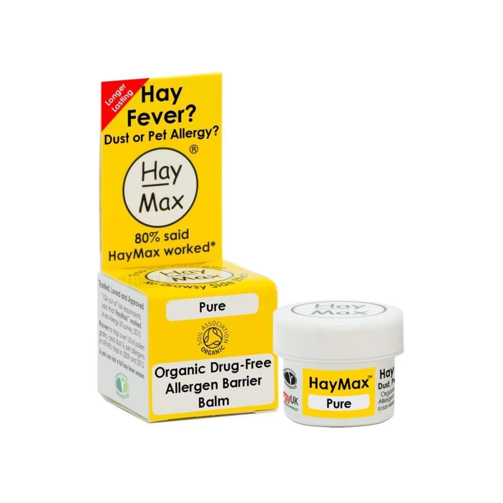 HayMax Organic Allergy Barrier Balm: Drug-Free Pollen, Dust & Pet Allergen Blocker - Natural Hay Fever Relief HayMax Organic Allergy Balm: Natural Pollen & Dust Relief Organic allergy balm, Drug-free allergy relief, Pollen barrier, Dust allergy protection, Pet allergen blocker, Natural allergy remedy, Hay fever balm, Organic hay fever balm, Allergy relief, Natural remedy, Pollen allergy, Dust allergy, Pet allergy, Hay fever, Organic ingredients, Drug-free, Allergen barrier, Easy to apply, Reduce Hayfever Sy