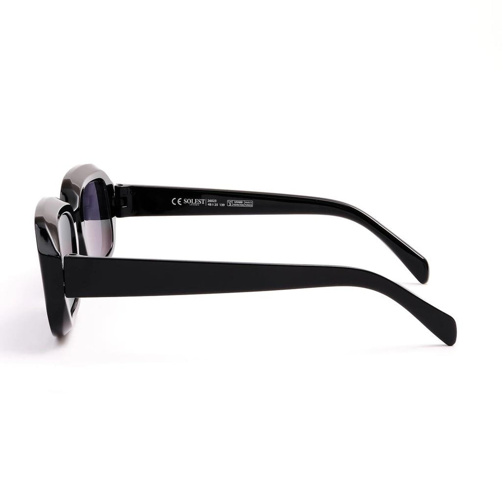 Solest London Black Women's Sunglasses Classic Frame 1 Pair