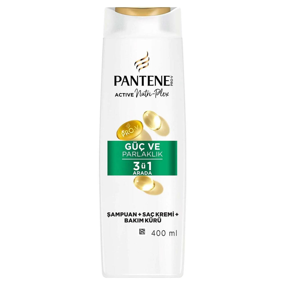 Pantene Pro-V 3-in-1 Strength & Shine Shampoo 400 ml