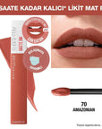 Maybelline New York Super Stay Matte Ink Liquid Matte Lipstick - Long Lasting Lip Color, Matte Finish, 16 Hours Wear - view 3