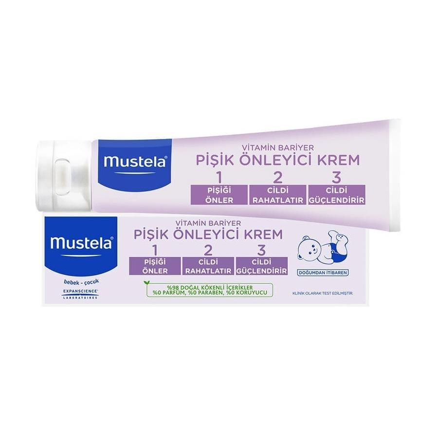 Mustela Baby Care Cream - Hypoallergenic Diaper Rash Relief & Natural Skin Protection for Sensitive Baby Skin - image 3