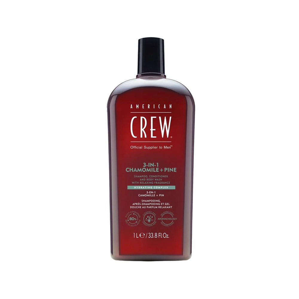 American Crew 3-in-1 Chamomile & Pine Relaxing Shampoo 1000 ml