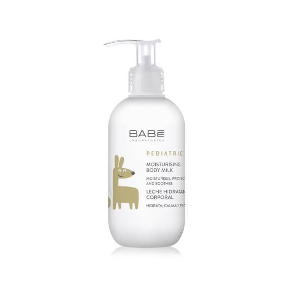 babe pediatric moisturising body milk 100ml, gentle body milk for babies and children Babe Pediatric Moisturizing Body Milk - Gentle Care | 100ml Babe Pediatric Moisturizing Body Milk - Gentle Care 100ml babe, pediatric-body-milk, moisturizer, baby-care, children-skin, sensitive-skin, natural-ingredients, daily-use, hydration, ai-generated