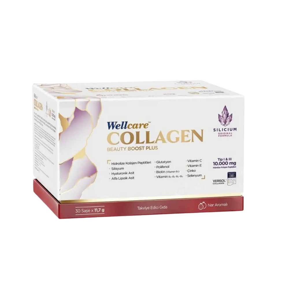 Wellcare Collagen Beauty Boost Plus Supplement 30 Sachets
