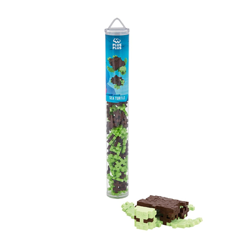 Plus Plus Construction Toy - 100 Piece Reusable Tube for Creative Play - view 2